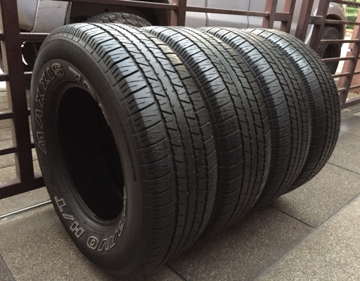 ยาง Maxxis 245 70 16 กลางปี14 ดอกเต็ม ใช้ยาว ราคาไม่แพง