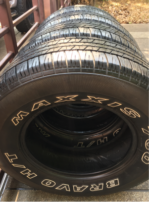 ยาง Maxxis 245 70 16 กลางปี14 ดอกเต็ม ใช้ยาว ราคาไม่แพง ยาง Maxxis 245 70 16 กลางปี14 ดอกเต็ม ใช้ยาว ราคาไม่แพง