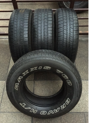 ยาง Maxxis 245 70 16 กลางปี14 ดอกเต็ม ใช้ยาว ราคาไม่แพง ยาง Maxxis 245 70 16 กลางปี14 ดอกเต็ม ใช้ยาว ราคาไม่แพง