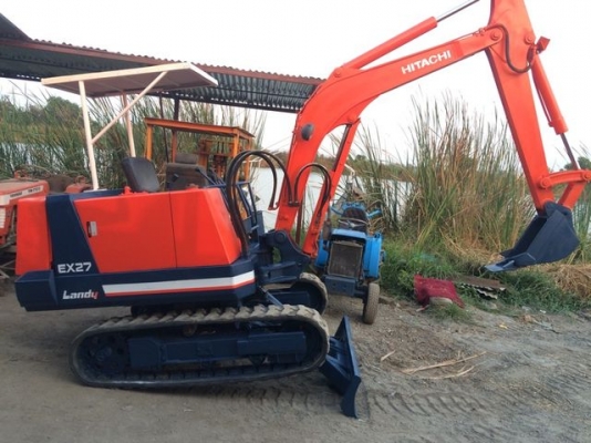 Hitachi ex27สภาพดีพร้อมใช้เก่าญี่ปุ่น Hitachi ex27สภาพดีพร้อมใช้เก่าญี่ปุ่น