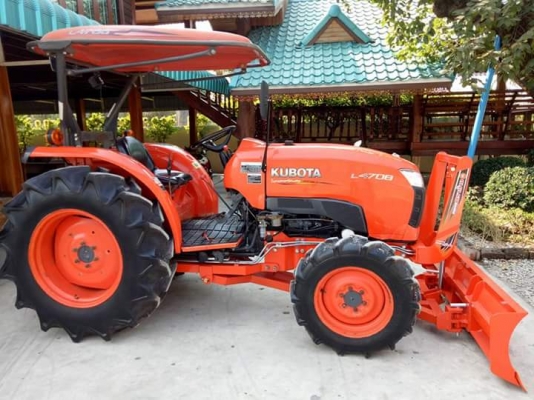 คูโบต้า L4708DT 4 WD ใบมีดดันหน้า ผานหลังใหม่. 6x24 CMT. คูโบต้า L4708DT 4 WD ใบมีดดันหน้า ผานหลังใหม่. 6x24 CMT.