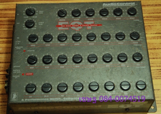 Audiocontrol EQT 30 Band ราคา 1000 บาท
