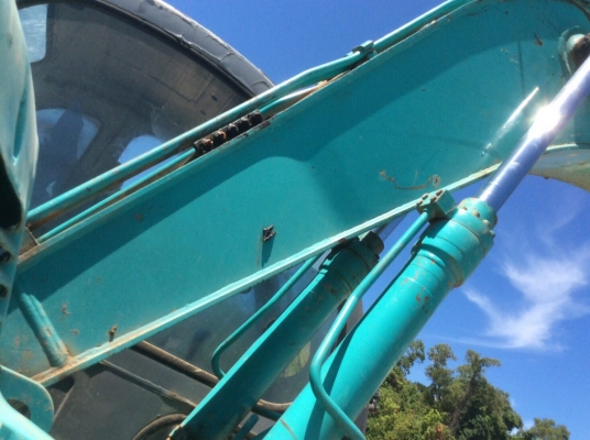 ขายรถแบคโฮ KOBELCO SK 120 MV แอร์ไฟฟ้าพร้อม พร้อมใช้งาน สนใจโทร 081-970-1072