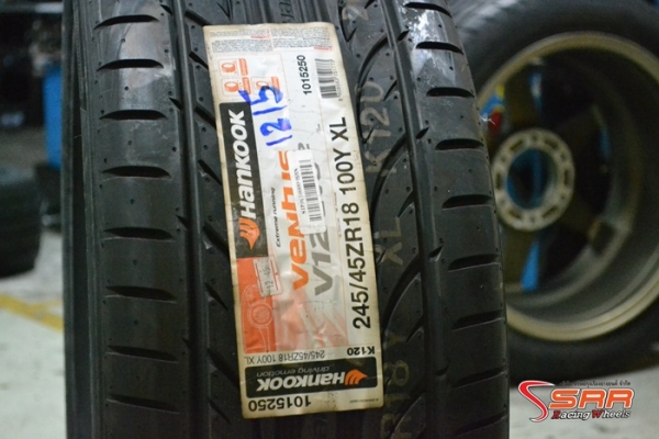 HANKOOK V12 EVO2 245/45R18 เส้นละ 3,000 บาท HANKOOK V12 EVO2 245/45R18 เส้นละ 3,000 บาท