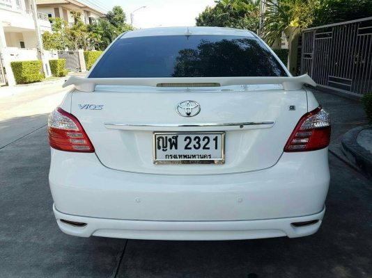 Toyota vios สีขาว ปลายปี11 ตัวG ท็อป Toyota vios สีขาว ปลายปี11 ตัวG ท็อป