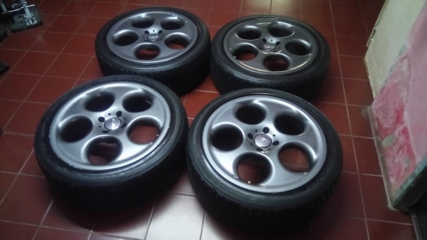 ล้อ Rays Vesta ยุ่นแท้ Japan ขอบ 17 กว้าง 7 ออฟ 42 ใส 4รู100