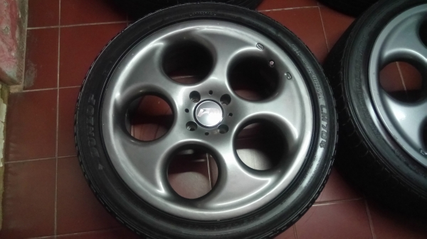 ล้อ Rays Vesta ยุ่นแท้ Japan ขอบ 17 กว้าง 7 ออฟ 42 ใส 4รู100