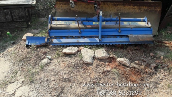 โรตารี่ พรวนดิน ขนาดยาว 2.3 เมตร สำหรับติดรถไถ สภาพสวยๆ เก่าญี่ปุ่น