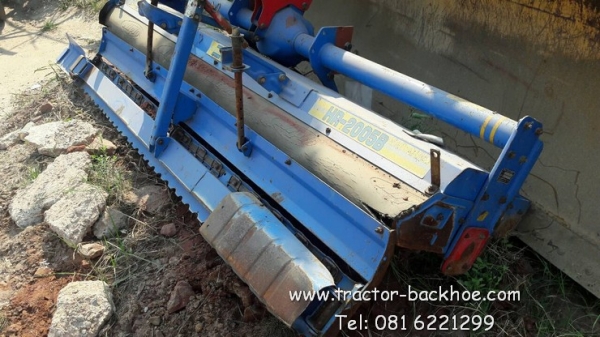 โรตารี่ พรวนดิน ขนาดยาว 2.3 เมตร สำหรับติดรถไถ สภาพสวยๆ เก่าญี่ปุ่น