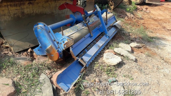 โรตารี่ พรวนดิน ขนาดยาว 2.3 เมตร สำหรับติดรถไถ สภาพสวยๆ เก่าญี่ปุ่น