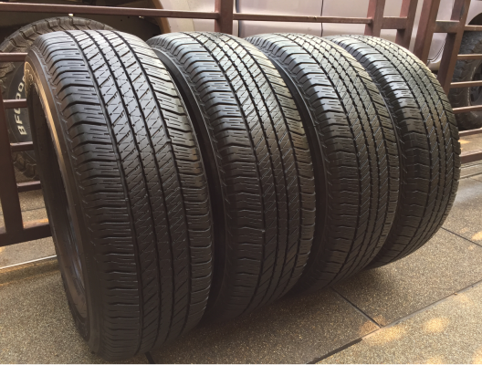 ยาง Bridgestone 265 65 17 ปี15 ดอกเต็ม ไม่มีปะ เนื้อนิ่มๆ ใช้ยาว ราคาไม่แพง ยาง Bridgestone 265 65 17 ปี15 ดอกเต็ม ไม่มีปะ เนื้อนิ่มๆ ใช้ยาว ราคาไม่แพง
