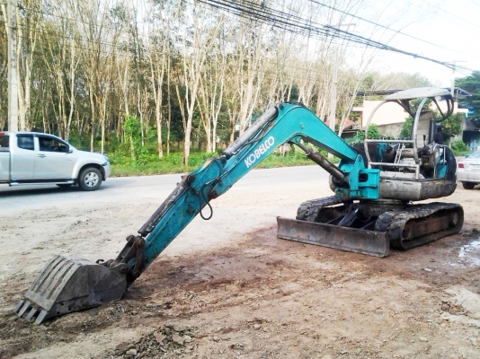 ขายยกคู่ รถแบ๊คโฮ KOBELCO SK045 กับ เทรลเลอร์ ISUZU 6 ล้อ 85 แรงม้า (ปรับลดจากราคา 535,000 บาท ครับ)