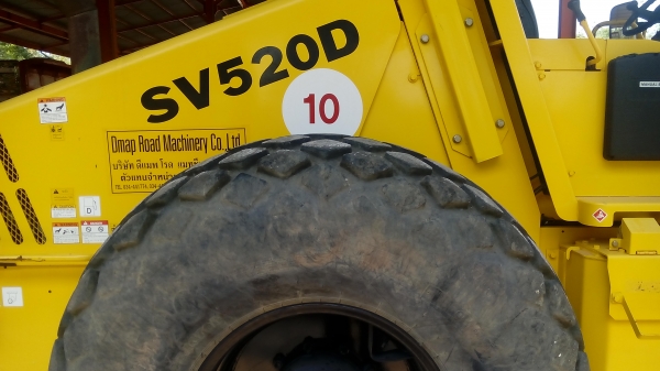 รถบด10ตัน SAKAI SV520-D เปลือกเรียบ,มีทะเบียน,รถสวยพร้อมใช้,สนใจซื้อโทร. 084-5649130