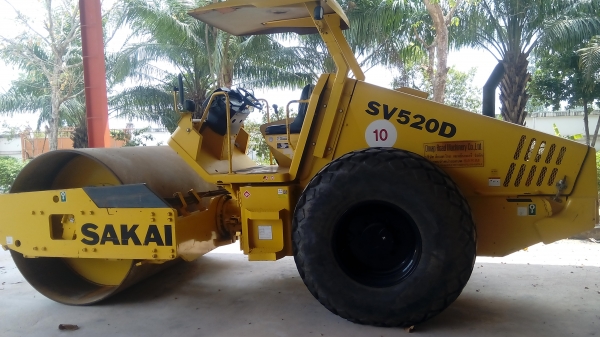 รถบด10ตัน SAKAI SV520-D เปลือกเรียบ,มีทะเบียน,รถสวยพร้อมใช้,สนใจซื้อโทร. 084-5649130