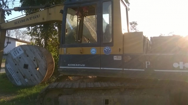รถแบคโฮ KOMATSU PC 120-3 เอกสารทะเบียน