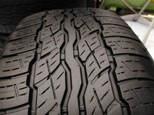 ยาง Bridgestone Dueler 687 235 55 18(made in japan) ผลิตปี 14 ยางดอกยังสวยใช้ได้ มีปะ 1 เส้น (1 แผล) รับประกันรั่ว ซึม แผลเก่าตลอดอายุการใช้งาน ขายถูก 4 เส้น 3800.- ** NET ** ใส่ถ่วงฟรี ส่งทั่วไทยค่ะ ยาง Bridgestone Dueler 687 235 55 18(made in japan) ผลิตปี 14 ยางดอกยังสวยใช้ได้ มีปะ 1 เส้น (1 แผล) รับประกันรั่ว ซึม แผลเก่าตลอดอายุการใช้งาน ขายถูก 4 เส้น 3800.- ** NET ** ใส่ถ่วงฟรี ส่งทั่วไทยค่ะ