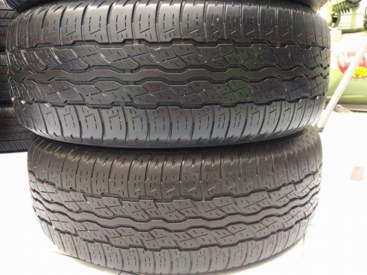 ยาง Bridgestone Dueler 687 235 55 18(made in japan) ผลิตปี 14 ยางดอกยังสวยใช้ได้ มีปะ 1 เส้น (1 แผล) รับประกันรั่ว ซึม แผลเก่าตลอดอายุการใช้งาน ขายถูก 4 เส้น 3800.- ** NET ** ใส่ถ่วงฟรี ส่งทั่วไทยค่ะ ยาง Bridgestone Dueler 687 235 55 18(made in japan) ผลิตปี 14 ยางดอกยังสวยใช้ได้ มีปะ 1 เส้น (1 แผล) รับประกันรั่ว ซึม แผลเก่าตลอดอายุการใช้งาน ขายถูก 4 เส้น 3800.- ** NET ** ใส่ถ่วงฟรี ส่งทั่วไทยค่ะ