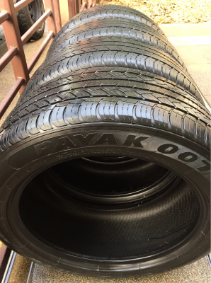 ยาง Thunderer 265 50 20 ปี15 คู่ สิ้นปี14 คู่ ดอกเต็ม ไม่มีปะ เนื้อนิ่ม ใช้ยาว ราคาไม่แพง