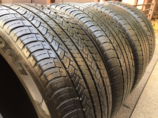 ยาง Thunderer 265 50 20 ปี15 คู่ สิ้นปี14 คู่ ดอกเต็ม ไม่มีปะ เนื้อนิ่ม ใช้ยาว ราคาไม่แพง