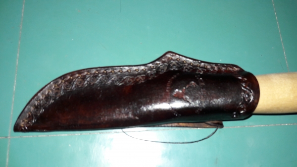 ขายมีดMORA made in Sweden.ด้ามไม้ งานรุ่นเก่าพร้อมซองหนังเมกา