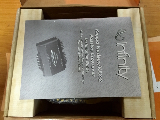 ขายครอส 3 ทาง Infinity PASSIVE  CROSSOVER Kappa/KPX-2