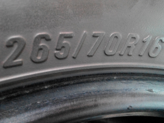 ยาง 265 70 16