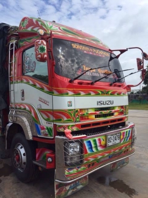 ขาย!!! รถพ่วง ISUZU 360 ปี 56 สภาพดี เช็คศูนย์ตลอด 2 พ่วง