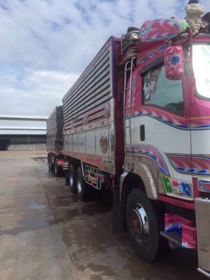 ขาย!!! รถพ่วง ISUZU 360 ปี 56 สภาพดี เช็คศูนย์ตลอด 2 พ่วง