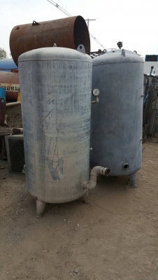 ถังแรงดัน ขนาด 500 ลิตรเหล็กซิ้งค์อย่างดีมีหลายใบ