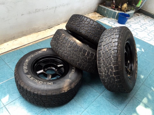 ล้อTE37x ขอบ 16x8 off 0 ยาง MickeyThompson Baja STZ