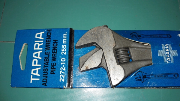 ขายประแจเลื่อนสลับปากได้ TAPARIA Made in India.10นิ้วเก่าเก็บ
