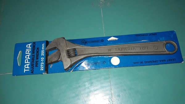 ขายประแจเลื่อนสลับปากได้ TAPARIA Made in India.10นิ้วเก่าเก็บ