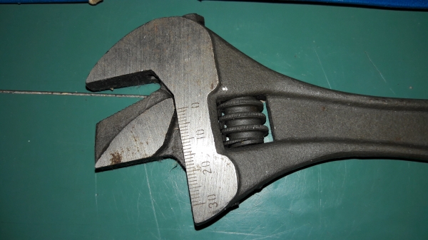 ขายประแจเลื่อนสลับปากได้ TAPARIA Made in India.10นิ้วเก่าเก็บ