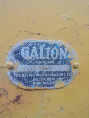 รถเกรด ยี่ห้อ galion118b ไม่มีเอกสาร รถพร้อมใช้งาน ประหยัดน้ำมันมาก เครื่องสี่สูบ