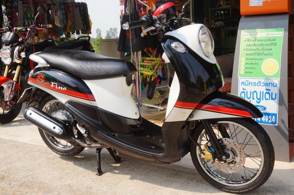 ขาย YAMAHA FINO เดิมเดิม เครื่อง เฟืองท้าย ดีมากมาก เงียบ ขับนิ่ม