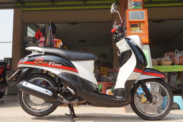 ขาย YAMAHA FINO เดิมเดิม เครื่อง เฟืองท้าย ดีมากมาก เงียบ ขับนิ่ม