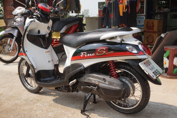 ขาย YAMAHA FINO เดิมเดิม เครื่อง เฟืองท้าย ดีมากมาก เงียบ ขับนิ่ม