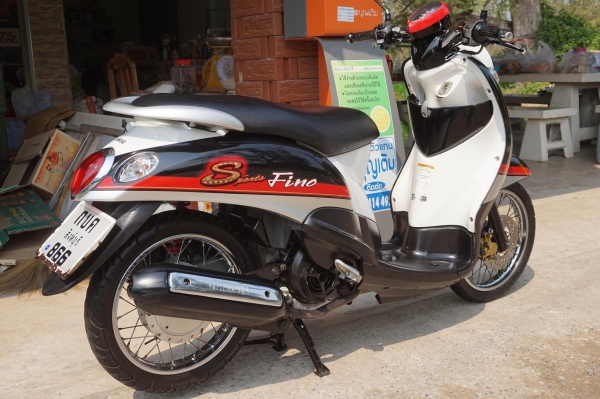 ขาย YAMAHA FINO เดิมเดิม เครื่อง เฟืองท้าย ดีมากมาก เงียบ ขับนิ่ม