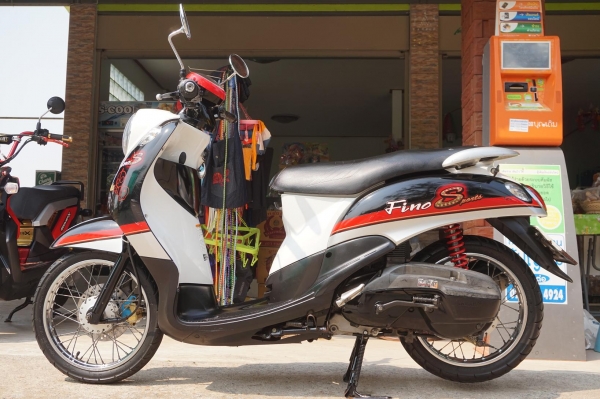ขาย YAMAHA FINO เดิมเดิม เครื่อง เฟืองท้าย ดีมากมาก เงียบ ขับนิ่ม