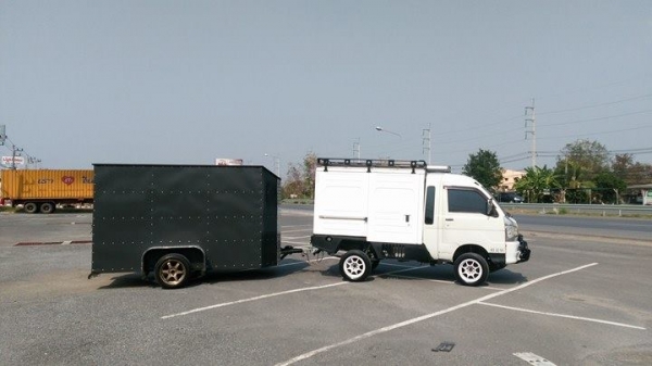 ขายพ่วงตู้ บรรทุกรถมอไซค์โดยเฉพาะครับ ขนาดตู้ กว้าง1.60เมตร ยาว 3เมตร สูง1.80เมตร ขายพ่วงตู้ บรรทุกรถมอไซค์โดยเฉพาะครับ ขนาดตู้ กว้าง1.60เมตร ยาว 3เมตร สูง1.80เมตร