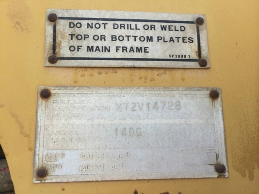 ขาย 2,350,000 รถเกรด CAT 140 G 72 V 14728 ซีเรียลสูง เครื่องดี เกียร์แรง เล่มทะเบียน รถสวยพร้อมใช้เอกสารพร้อมโอน(รถอยู่ บุรีรัมย์) 090-772-3710 090-772-3708