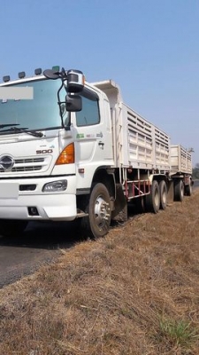 พ่วง 18 ล้อ HINO 500 FM1A 344แรง ปี 54 HiSpeed เบรคแห้ง กระบะตัวแม่ อู่ พนัส / ตัวลูก อู่เสรีชัย 2 ค พ่วง 18 ล้อ HINO 500 FM1A 344แรง ปี 54 HiSpeed เบรคแห้ง กระบะตัวแม่ อู่ พนัส / ตัวลูก อู่เสรีชัย 2 ค