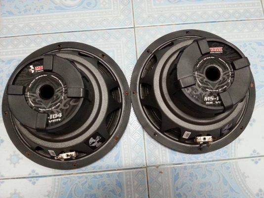 ลำโพงซับ 10 นิ้วโมฮอก ms-104