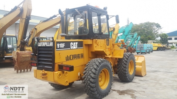 ขายรถตัก CAT 910F นำเข้าญี่ปุ่น BY NDTT สภาพสวย ขายไม่แพงครับ