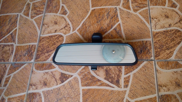 กระจกมองหลัง BMW E36 แบบเดิมๆติดรถ