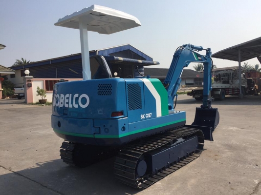 รถขุด KOBELCO SK027 ทำสีใหม่ มือสองนำเข้าญี่ปุ่น รถขุด KOBELCO SK027 ทำสีใหม่ มือสองนำเข้าญี่ปุ่น