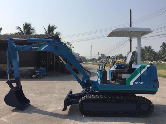 รถขุด KOBELCO SK027 ทำสีใหม่ มือสองนำเข้าญี่ปุ่น รถขุด KOBELCO SK027 ทำสีใหม่ มือสองนำเข้าญี่ปุ่น