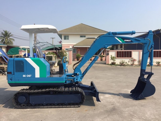 รถขุด KOBELCO SK027 ทำสีใหม่ มือสองนำเข้าญี่ปุ่น รถขุด KOBELCO SK027 ทำสีใหม่ มือสองนำเข้าญี่ปุ่น