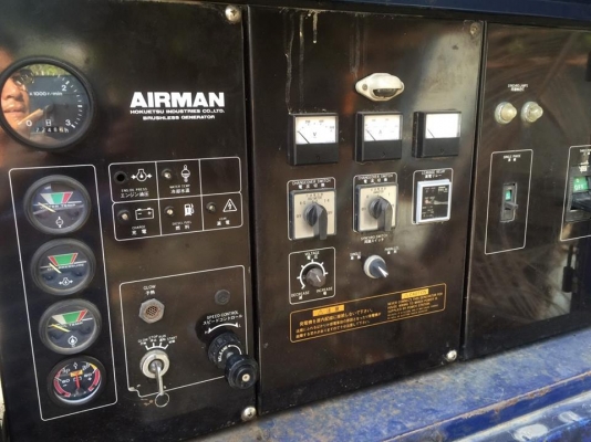 ขายเครื่องปั่นไฟมือสองจากญี่ปุ่น สภาพเดิมๆพร้อมใช้งาน ราคาไม่แรง