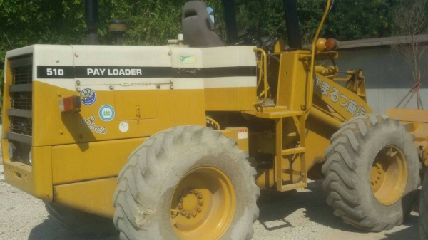 ขายด่วนรถตักล้อยางเอวอ่อนkomatsu=510กรองคู่สวยเก่วนอก